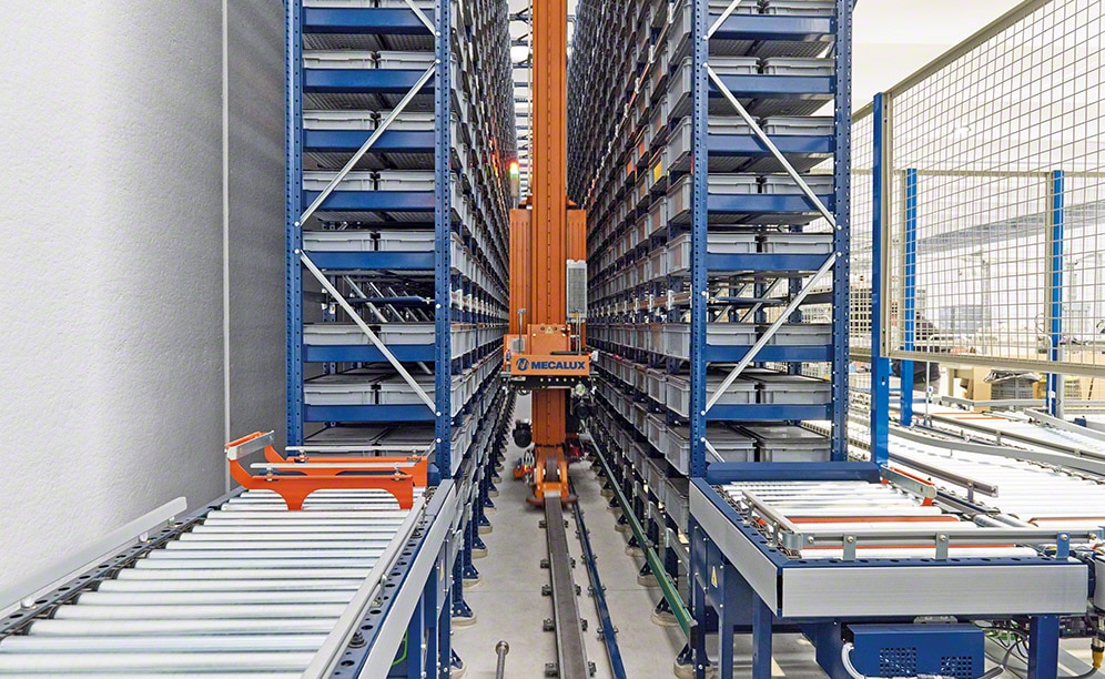 Paolo Astori has installed a new automated miniload warehouse in Italy Paolo Astori has installed a new automated miniload warehouse in Italy