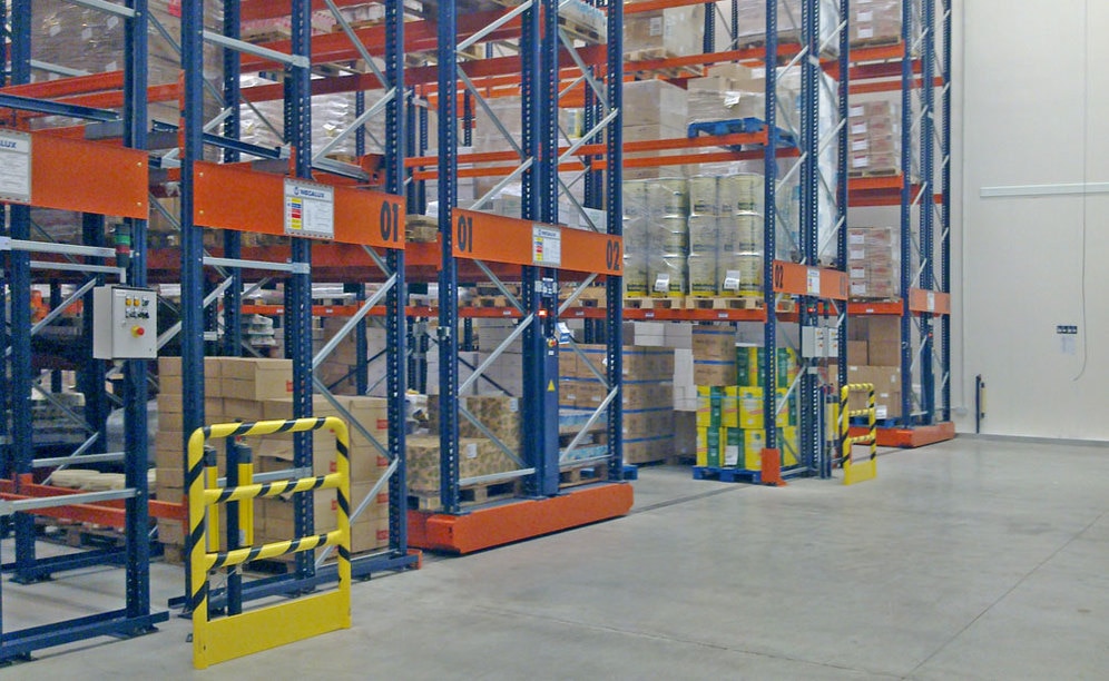 Double the storage capacity and reduce costs using mobile racking Double the storage capacity and reduce costs using mobile racking