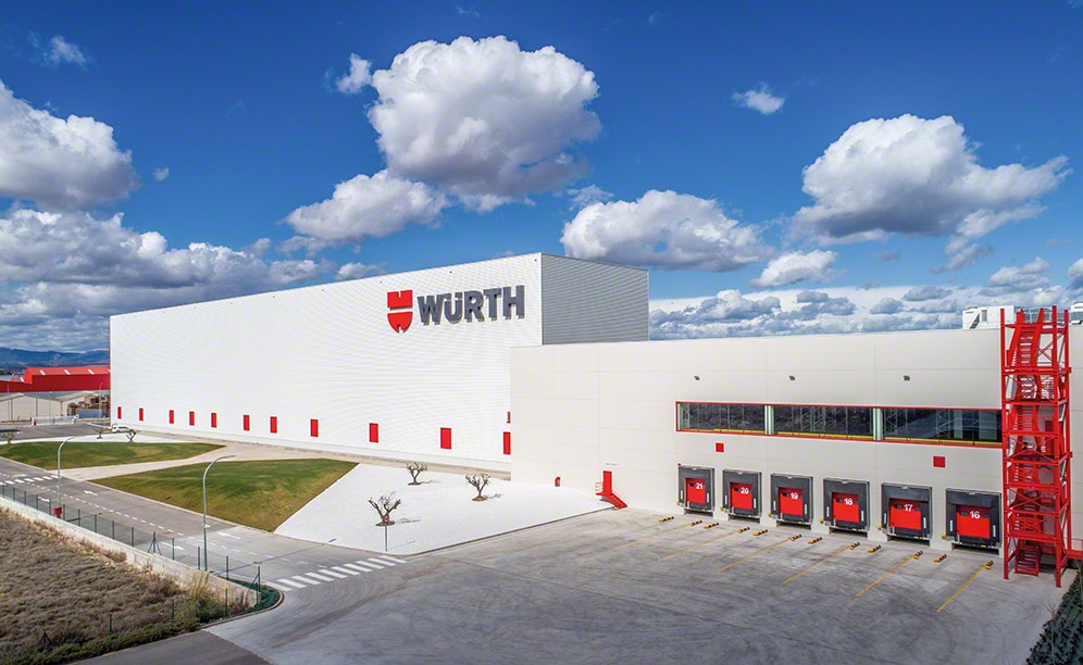 A 100% automated, turnkey warehouse for Würth in La Rioja