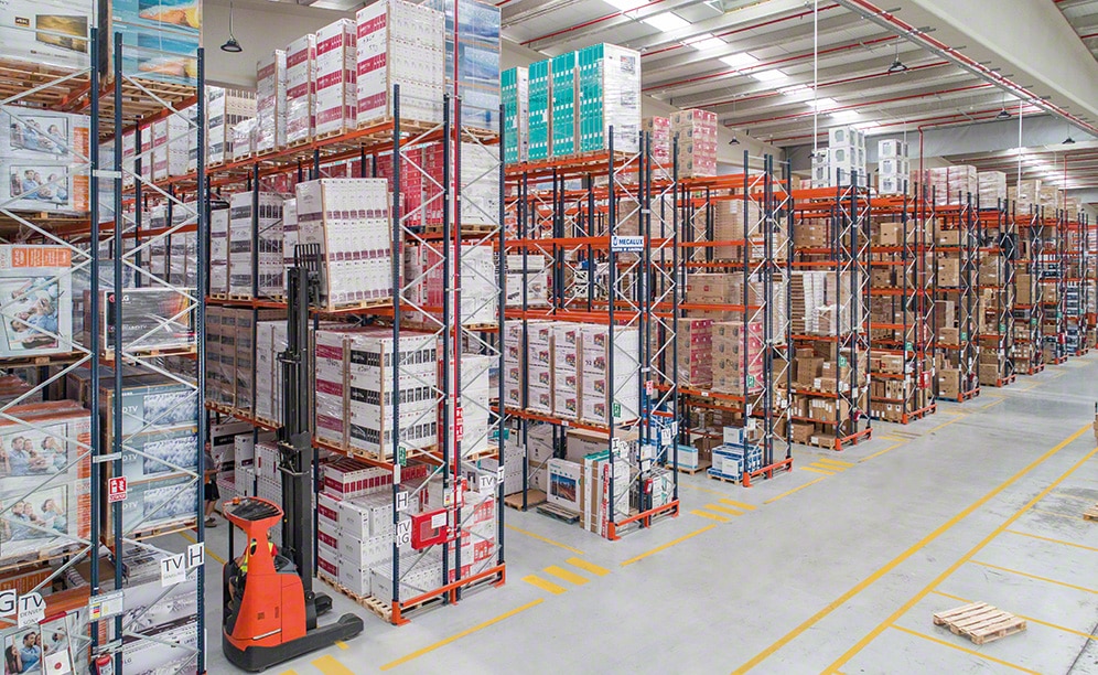 The home appliance logistics warehouse of Eldisser The home appliance logistics warehouse of Eldisser