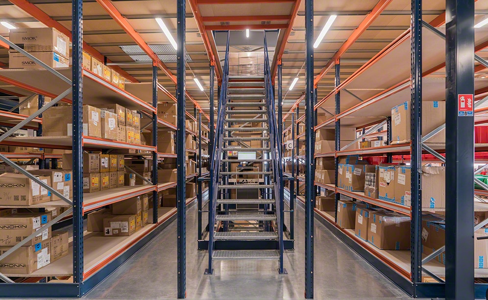 The warehouse of Le Petit Vapoteur, French electronic cigarette manufacturer The warehouse of Le Petit Vapoteur, French electronic cigarette manufacturer