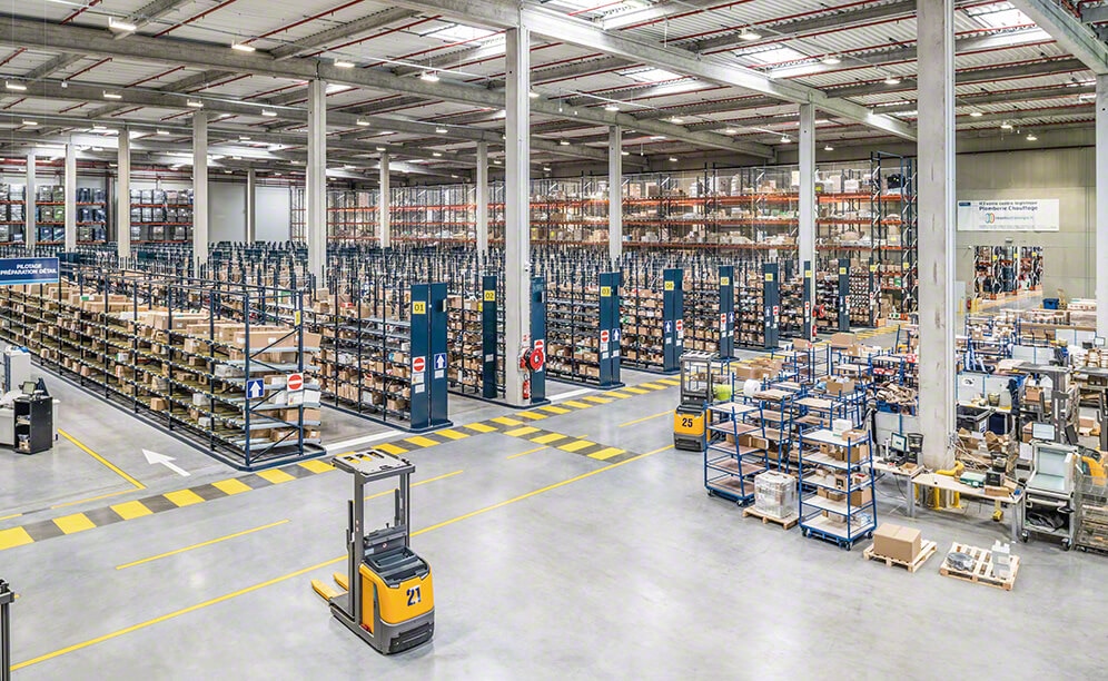 The distributor of electrical materials Rexel opens a new warehouse in France The distributor of electrical materials Rexel opens a new warehouse in France