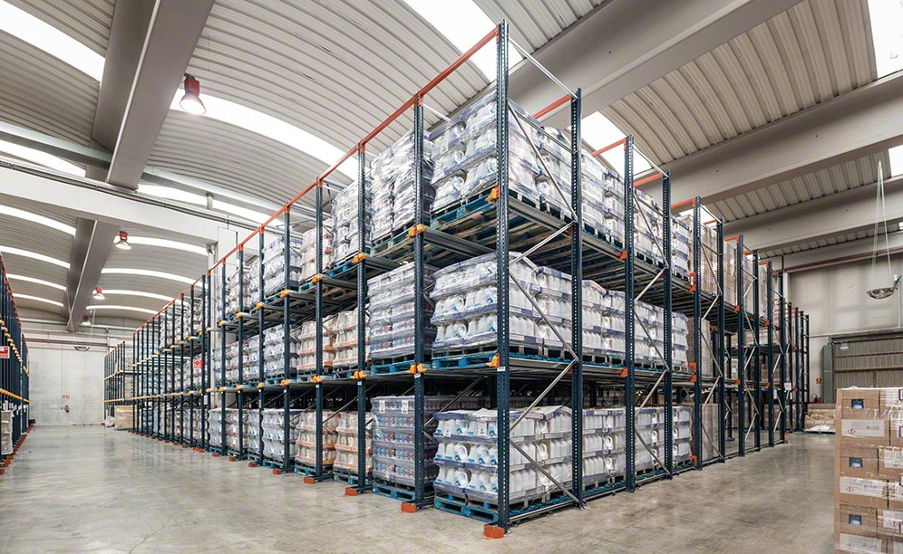INCASA boosts the storage capacity of its detergent warehouse INCASA boosts the storage capacity of its detergent warehouse