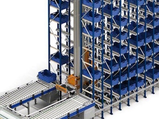Automated warehouse for boxes means top productivity at Project Automated warehouse for boxes means top productivity at Project