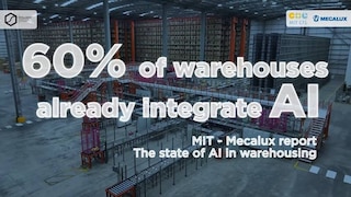 AI is already integrated in 60% of warehouses