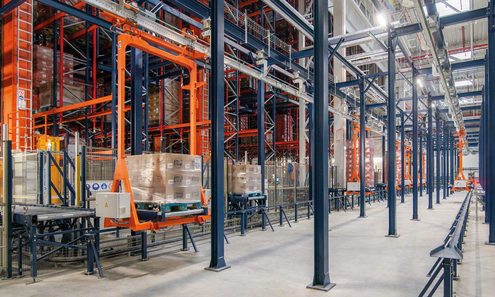 PepsiCo automates its warehouse to distribute thousands of pallets of crisps
