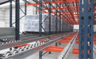 Mecalux’s live racking in MIYM's warehouses in Mexico