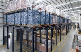 Pallet Shuttle reduces loading and unloading times, even in warehouses with products of different rotations