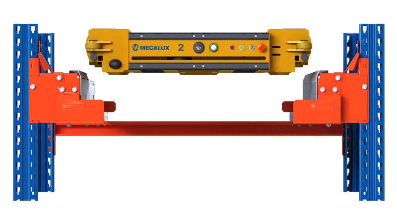 The Pallet Shuttle system and Easy WMS of Mecalux in the WISAG warehouse