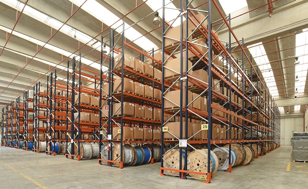How is a distribution centre designed according to the capacity and safety requirements of a multinational power company? How is a distribution centre designed according to the capacity and safety requirements of a multinational power company?