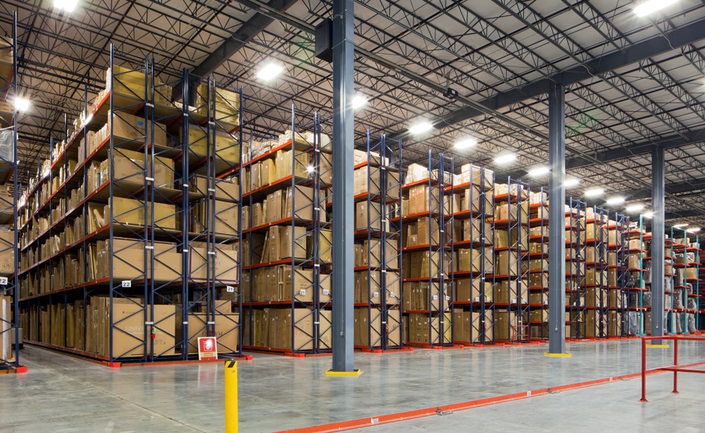 The benefit of pallet racking is the unlimited storage options for goods