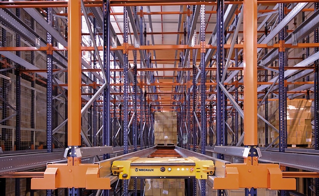 Installing the Pallet Shuttle system improves productivity, obtains more capacity and reduces personnel costs