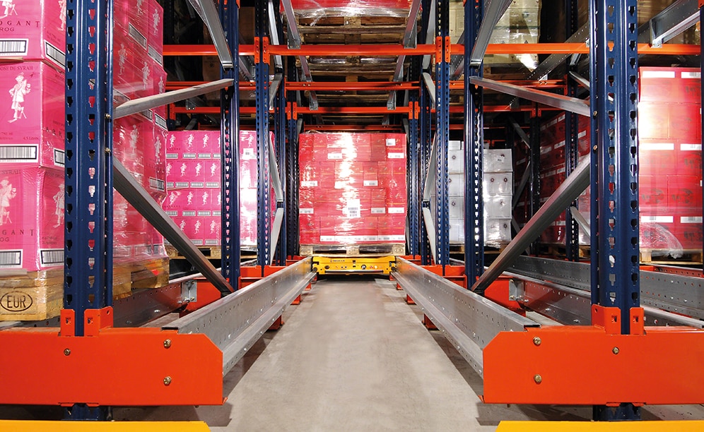 Reorganisation of a wine producer's warehouse to achieve the best storage and conservation conditions Reorganisation of a wine producer's warehouse to achieve the best storage and conservation conditions