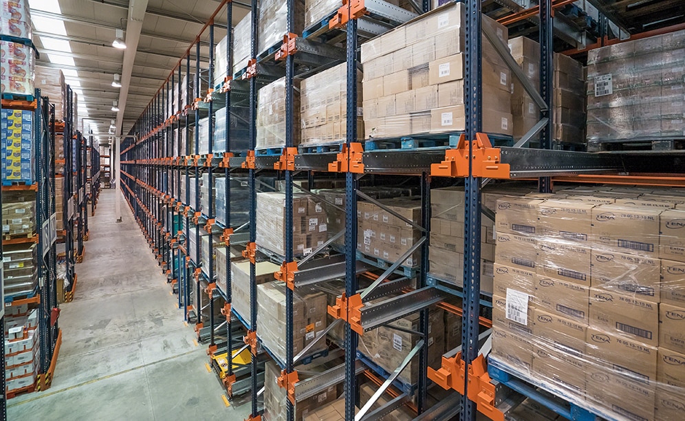 How are 1,000 more pallet housed in the same storage area? How are 1,000 more pallet housed in the same storage area?